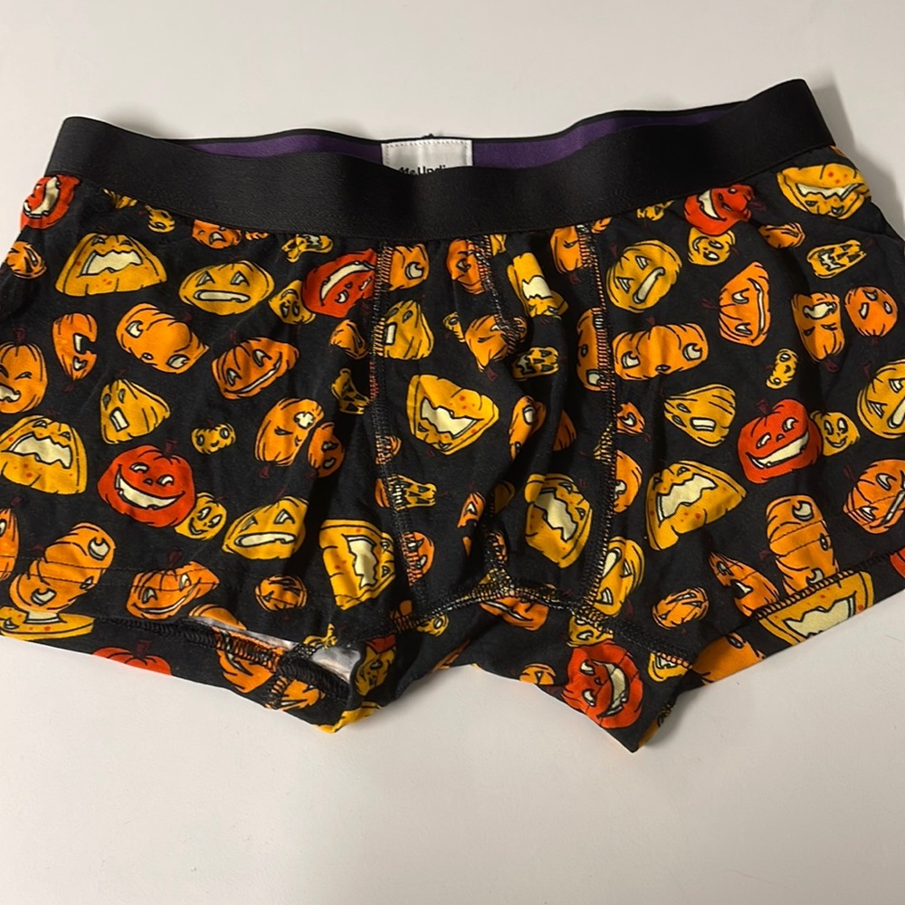 Halloween New MeUndies Pumpkin Boxers